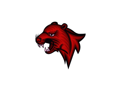 Tiger mascot logo design