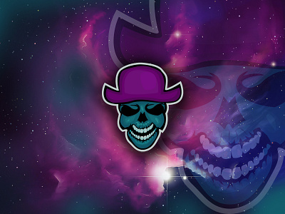 Skull Mascot Logo 3d animal logo bones branding dead death esport gaming logo grim grim reaper logo design mascot design mascot logo motion graphics reaper scythe skeleton skull skull mascot logo spooky