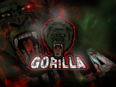 Gorilla-Mascot-Logo