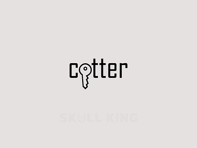 Cotter lettermark logo clever elegant fashion hand lettering home logo hospital logo house logo icon identity key negative space logo label minimalism minimalistic monogram negative space real estate branding real estate logo restaurant logo sale unlock