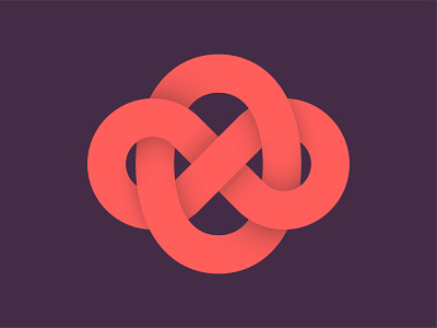 Zero Infinity Logo branding design flat icon infinity logo logodesign math minimal minimalist vector zero
