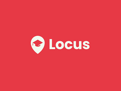 Locus logo design education logo educational flat icon logo logodesign vector