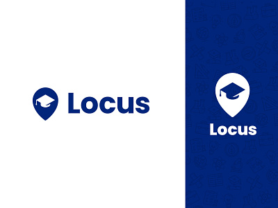 Logo for Locus brand design branding design education flat icon identity logo logodesign vector