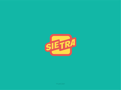 SIETRA brand design branding design flat identity logo logodesign music musician vector