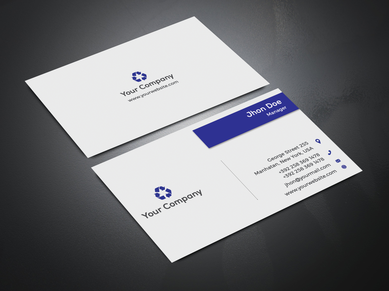 Creative & Professional Business Card by Graphicd_shot on Dribbble