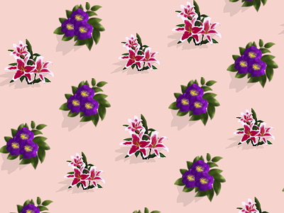 Floral Pattern illustration pattern design procreate
