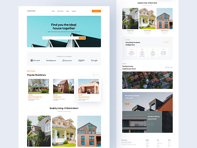 Sewainumah - Real Estate Landing Page