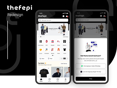 TheFepi E-Commerce (Redesign ) android apps branding e commerce e commerce fashion home page ios mobile mobile design mobile site redesign