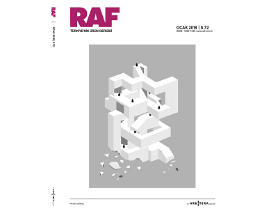13th Raf Product Magazine Cover Design Competition 2019 artwork cover cover design illustration magazine cover product productdesign
