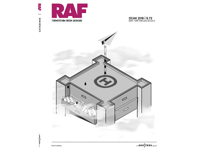13th Raf Product Magazine Cover Design Competition 2019 cover design illustration illustrator magazine cover magazine design magazine illustration product design