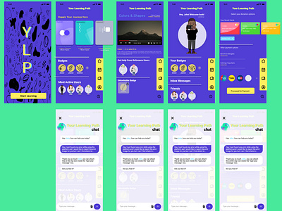 Your Learning Path - Concept App app concept design dribble education education app flat graphicdesign illustration learning learning app minimal ui uiux ux ux ui uxdesign