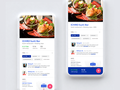 Foursquare App Redesign app cities city food foursquare guide mobile ui uiux ux