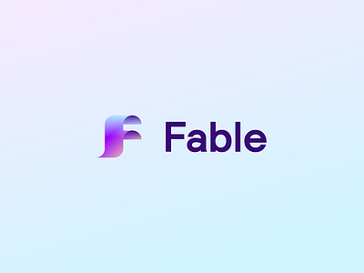 Fable Logo branding docs logo mobile app