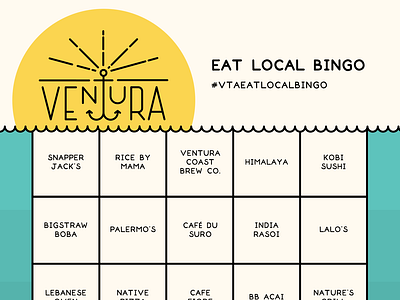 Ventura Eat Local Bingo