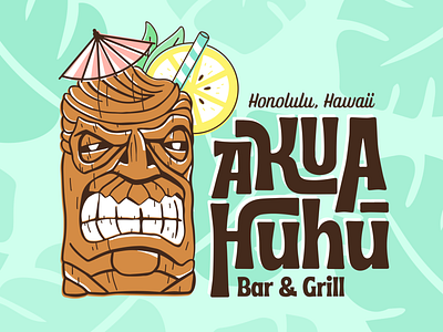 Tiki Ron Swanson - Akua Huhu