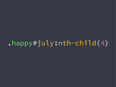 Happy 4th of July to all you coders out there