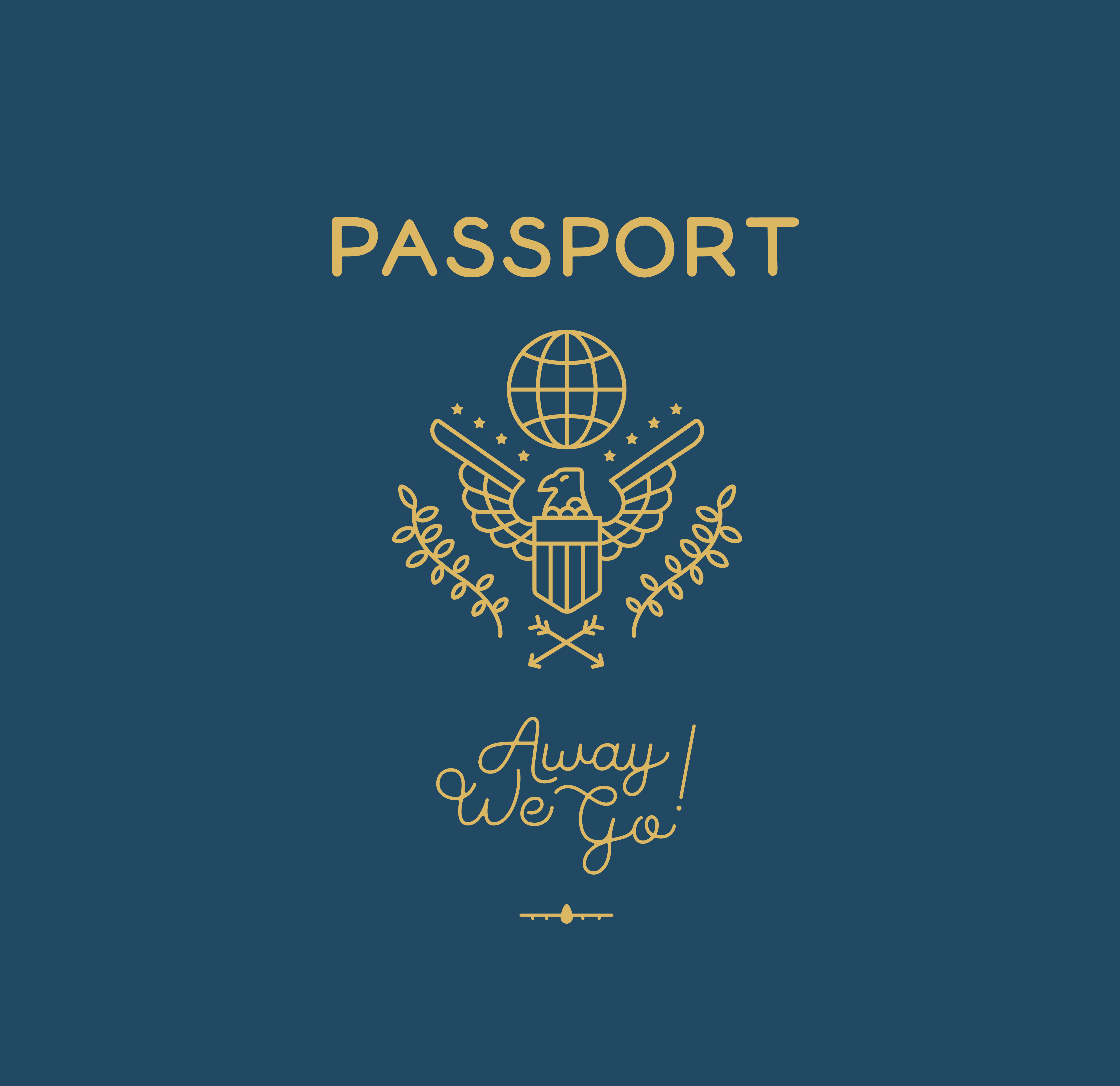 Passport Monoline Design by Tiffany Israel on Dribbble