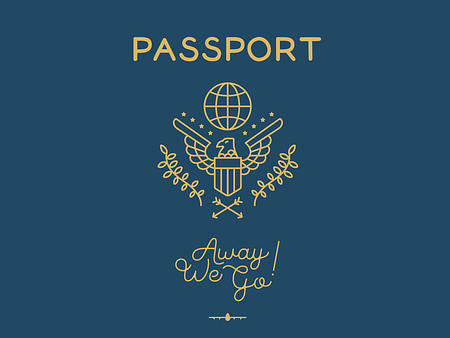 Passport Monoline Design by Tiffany Israel on Dribbble