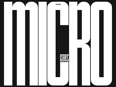 Microcars editorial enso graphic layout magazine microcars typography