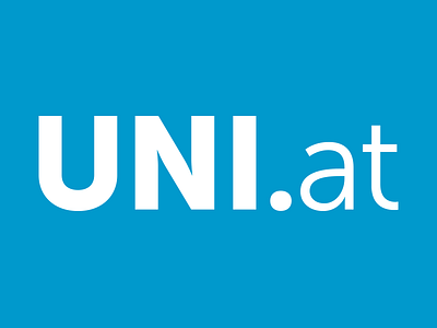 UNI.at Logo branding education identity logo logotype museo sans serif typography university wordmark