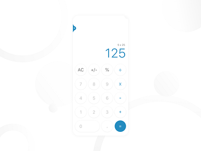 Daily UI #04 - Calculator art direction calculator calculator ui dailyui dailyui004 ui ux ui design ux design