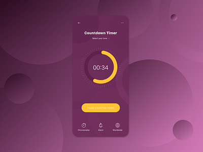 Daily UI #14 - Countdown Timer