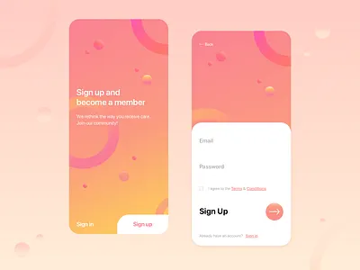 Daily UI #01 - Sign Up art direction dailyui001 design ui ux ui design ux design