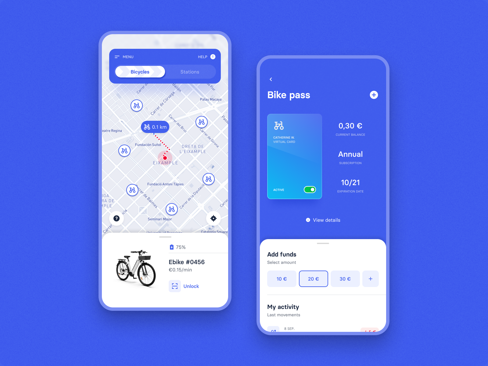 shared bike app