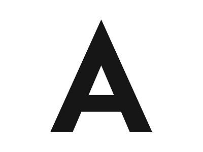 A a bw lettering type typography
