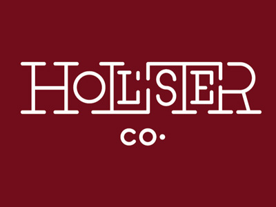 Messin' with the Logo hollister typography