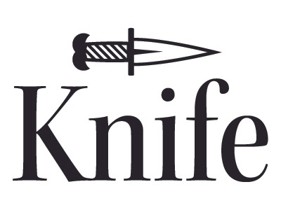 Knife bw knife logo