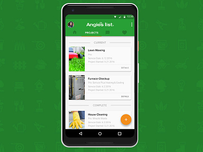 Angie's List Consumer App Redesign - Projects