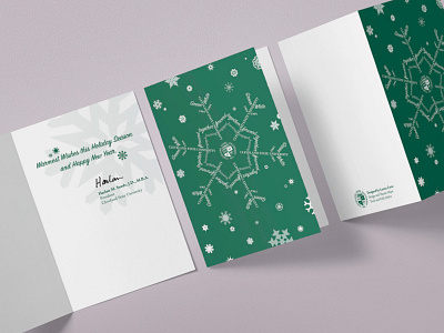 Cleveland State University Official Holiday Card adobe illustrator color design illustration illustrator typography