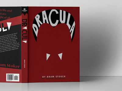 Dracula Modern Twist Book color illustration illustrator typography