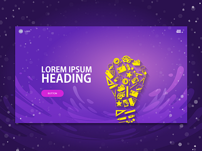 Banner Image branding design hero section landing page design landingpage ui