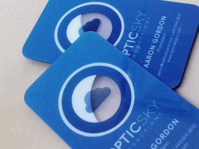 Optic Sky Business Cards