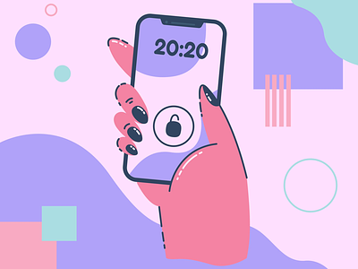 2020 phone gadget illustration illustrator phone