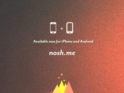Nosh Film Leader android film grain icon iphone logo motion