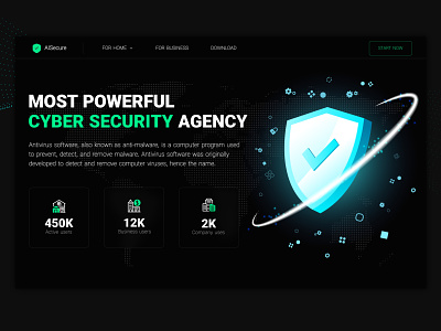 Cyber security service agency antivirus cyber cyber agency cyber security cyber security agenct cyber security platform dark dark design dark platform design page design platform protection security security agency security service service shield web design