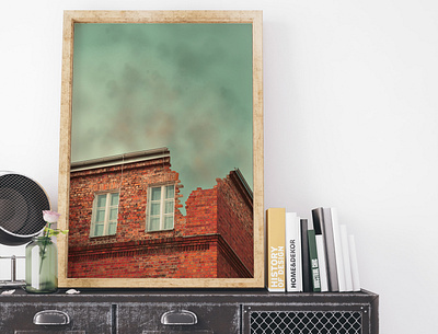 Framed Destruction design photo photoshop