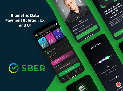 Biometric Data Solution UX/UI app design mobile ui ux