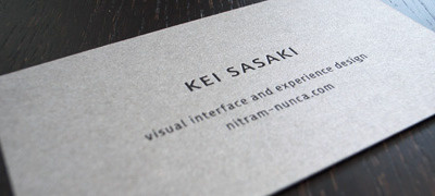 Business Card 2008