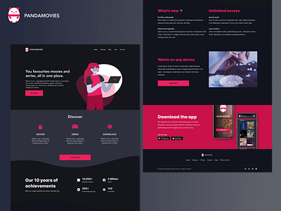 Challenge daily UI #003 challenge daily daily ui design illustration landing