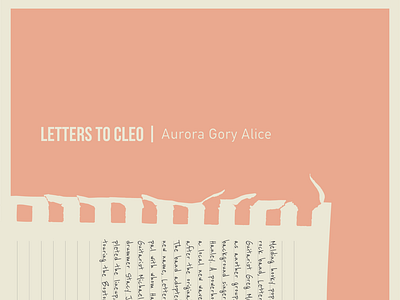 Band Posters: Letters to Cleo