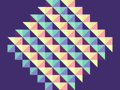 Triângulos colors flat geometric shape triangle