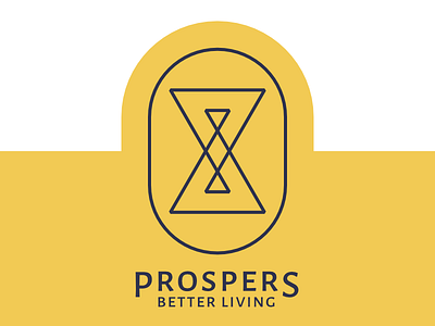 Prospers Club branding flat icon logo