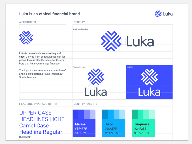 Brand Identity Guidelines Poster by Vikram Rojo on Dribbble