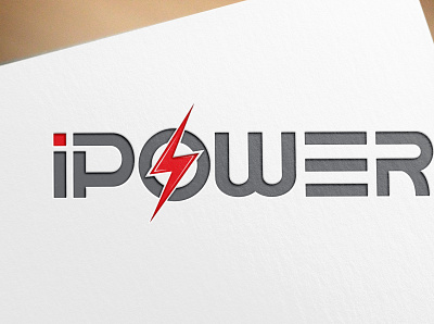 i Power Logo brand branding design graphic design logo logo design