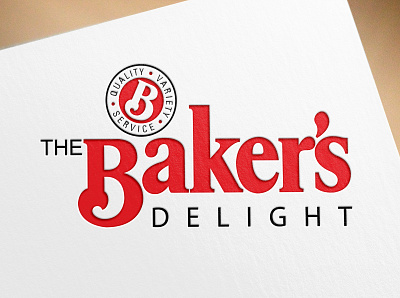 The Baker's Delight Logo brand branding design graphic design l logo logo design