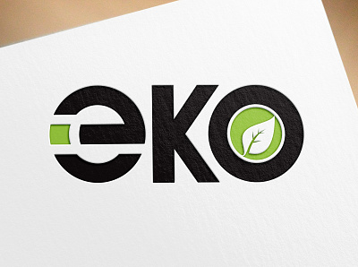 ECO LOGO brand branding design golden ratio graphic design logo logo design